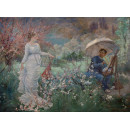 РЕПРОДУКЦИИ НА КАРТИНИ Художникът и неговият модел (1880)